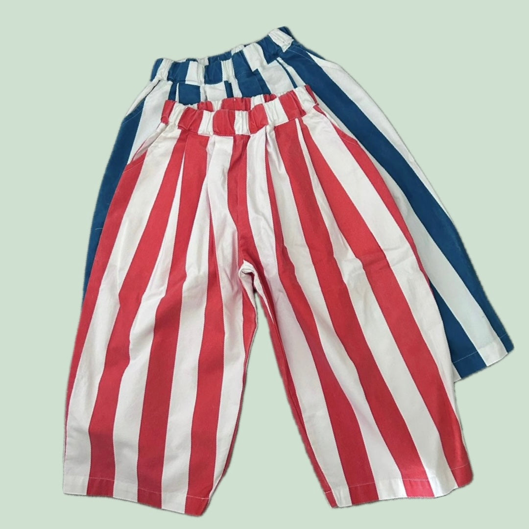 Atlas Red Stripe Trousers